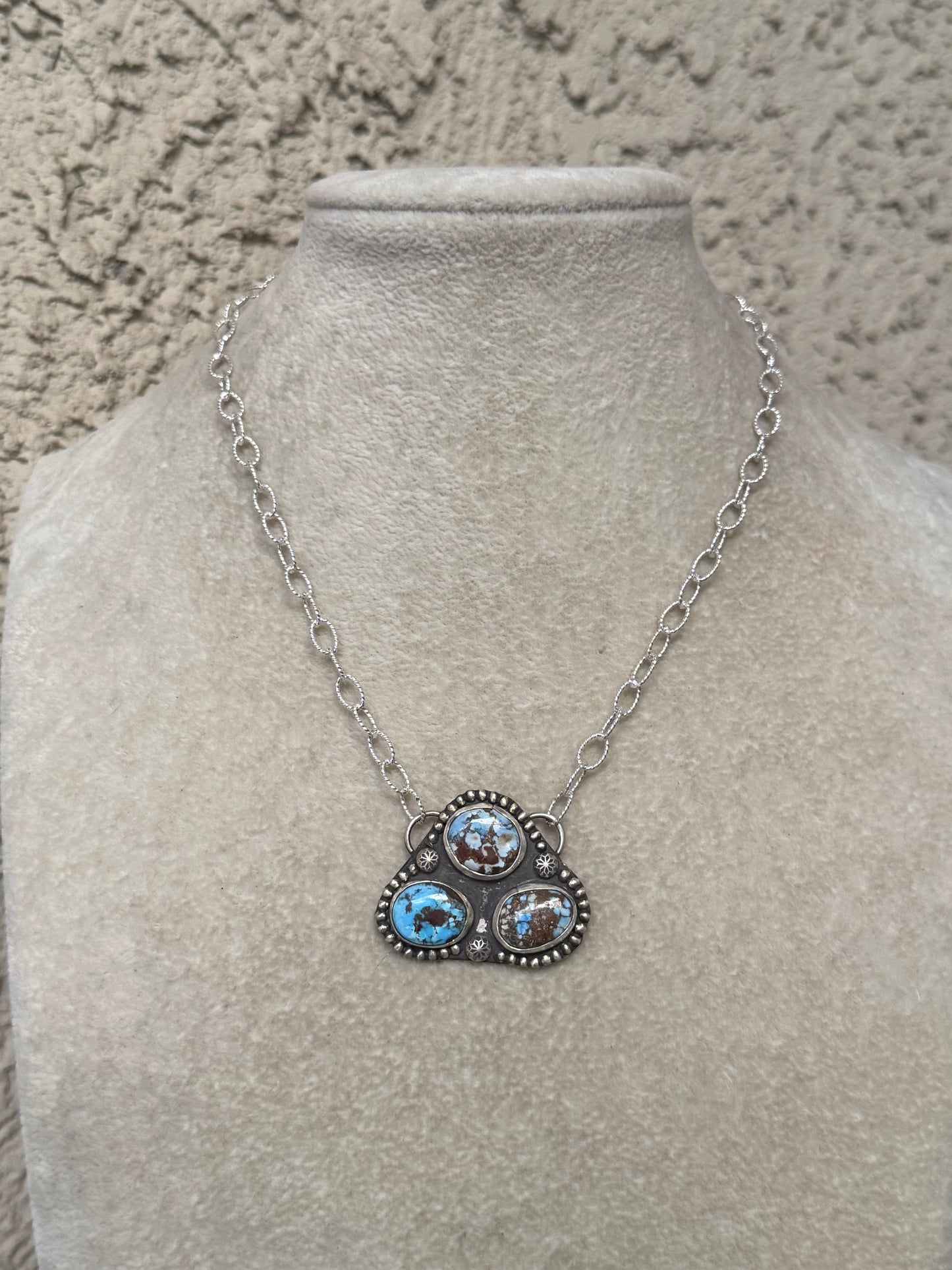 Golden Hills Cluster Necklace