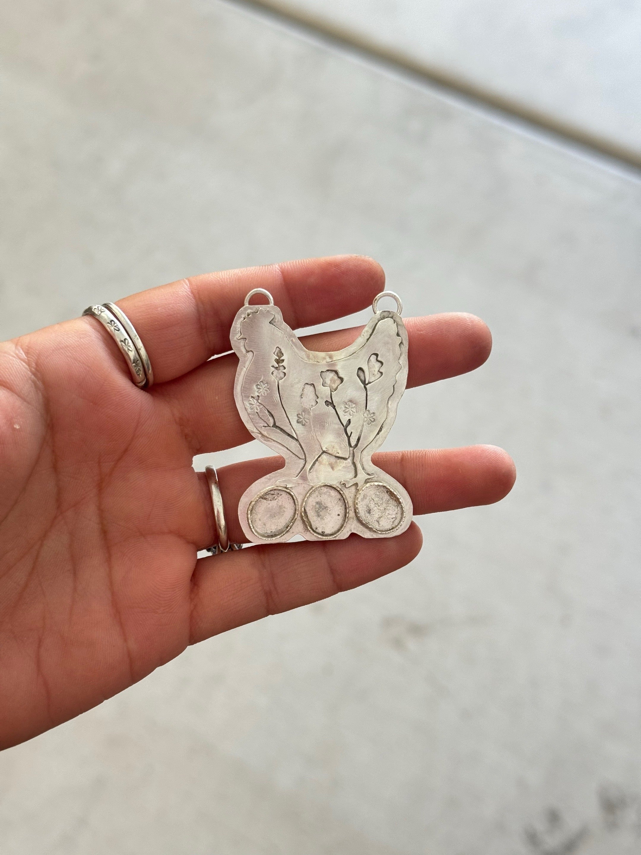 Chicken Inlay Kingman Turquoise Necklace