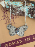 Golden Hills Turquoise Butterfly Necklace