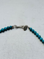 RESELL Turquoise Beaded Necklace 18 inches