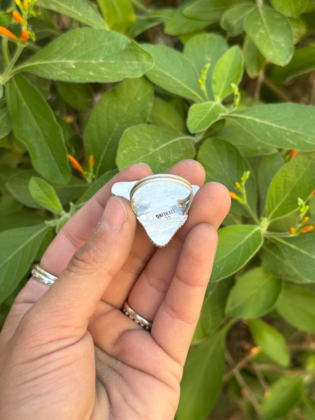Royston Turquoise and Enamel Classic Car Pin Ring size 7