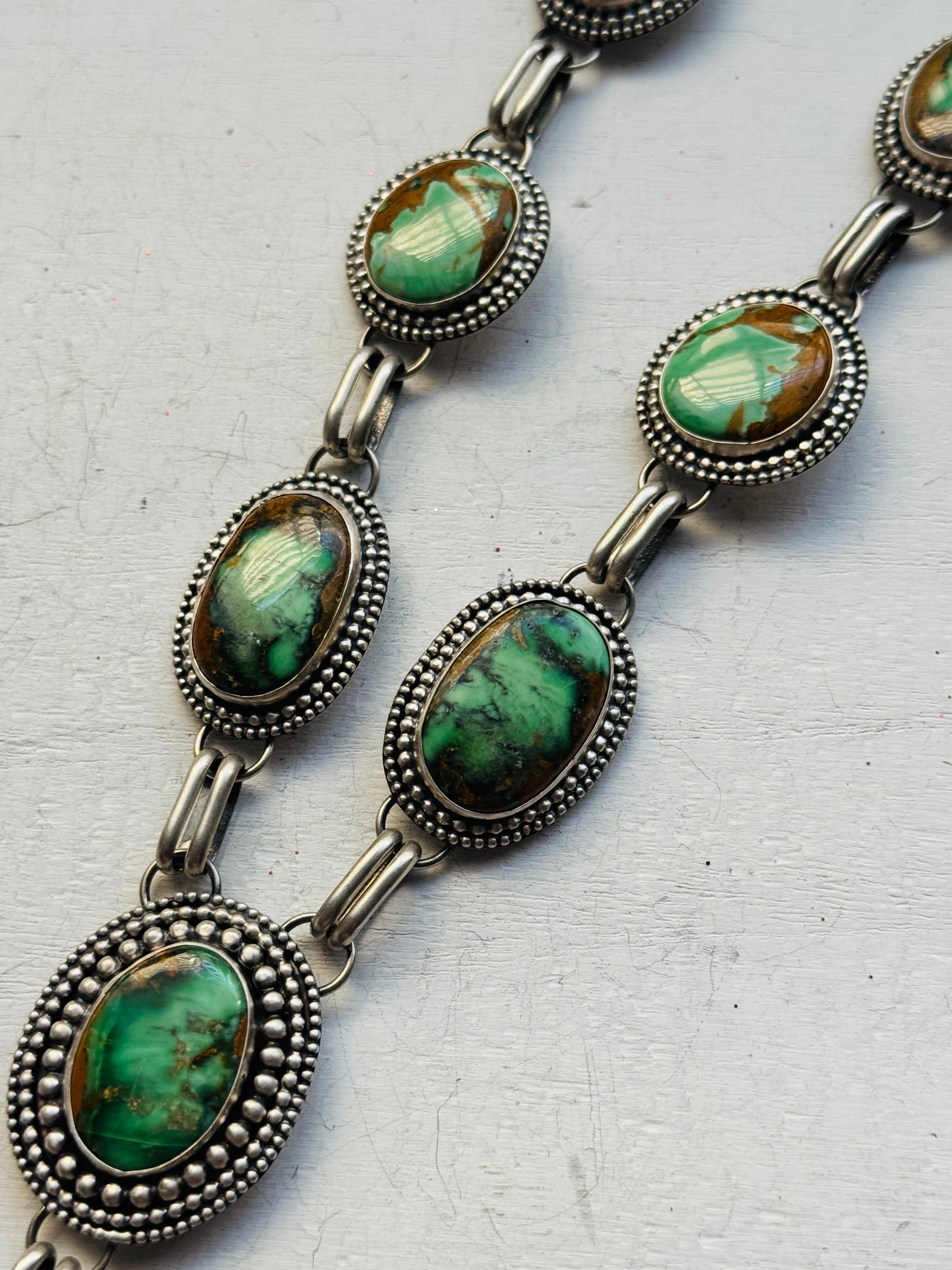 RESELL Shay Pfeiffer Variscite Lariat Necklace