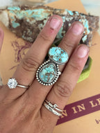 Golden Hills Turquoise Ring Size 8