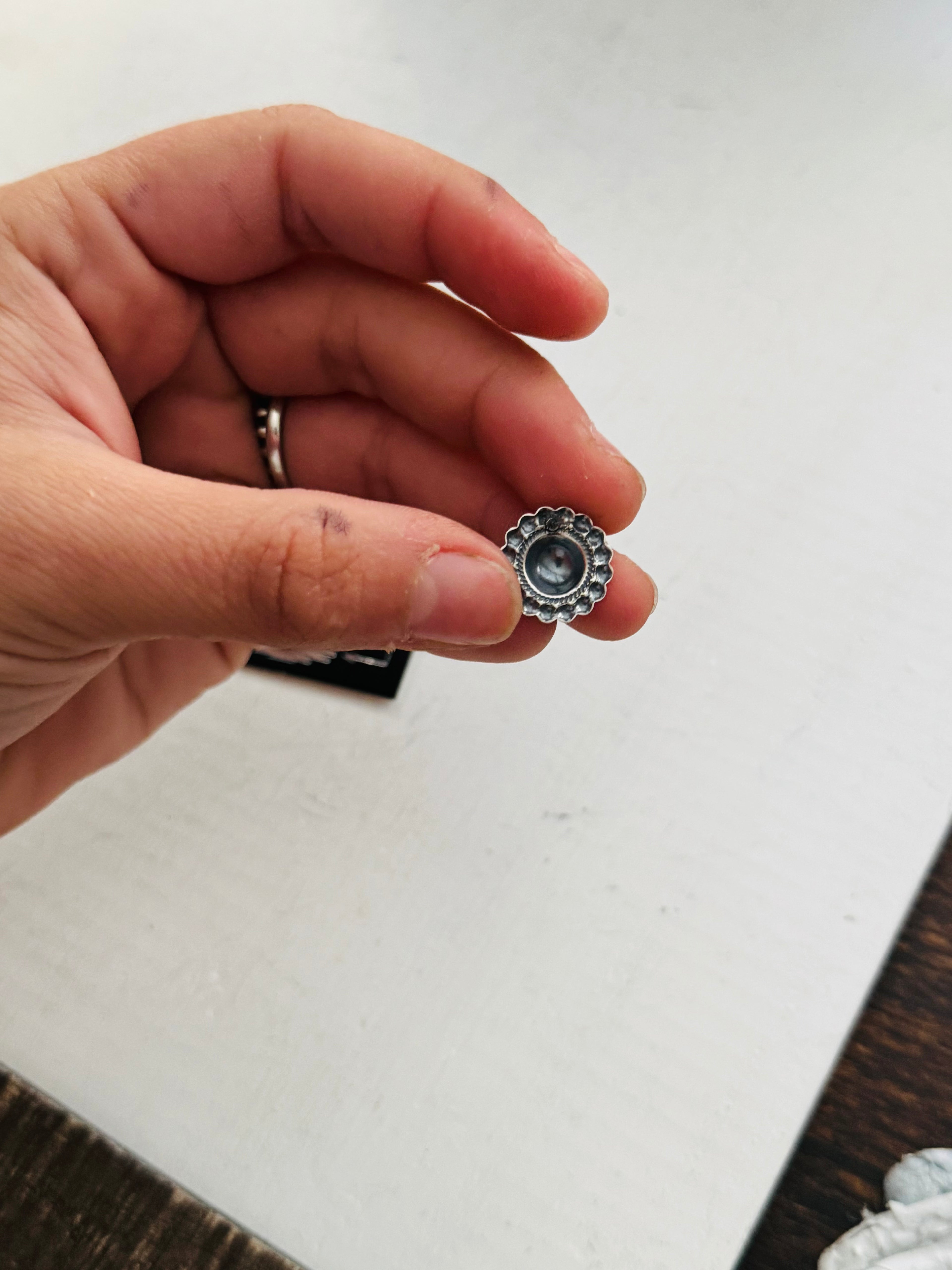 RESELL Navajo Concho Stud Earrings