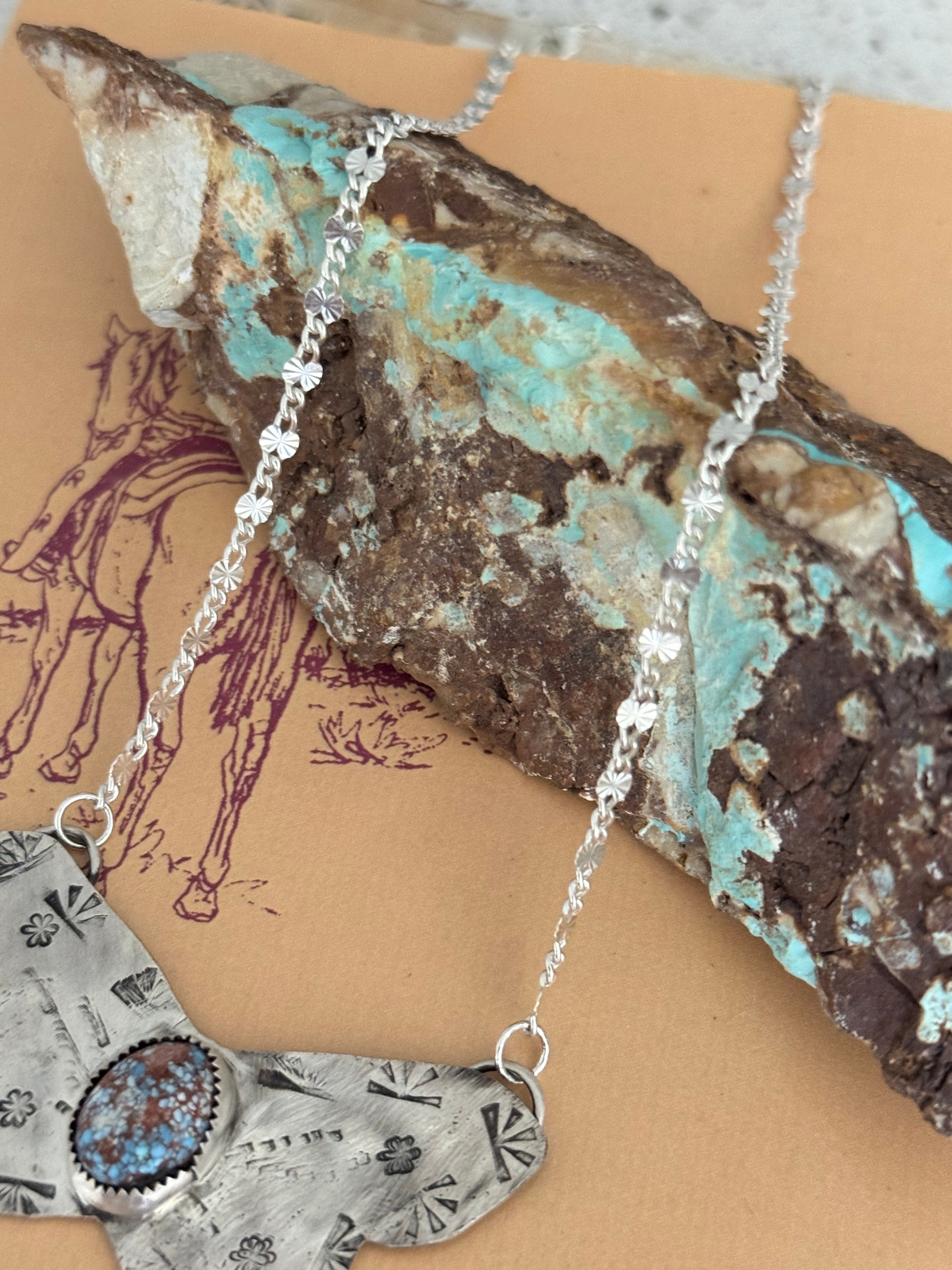 Golden Hills Turquoise Butterfly Necklace