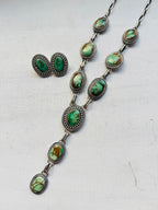 RESELL Shay Pfeiffer Variscite Lariat Necklace