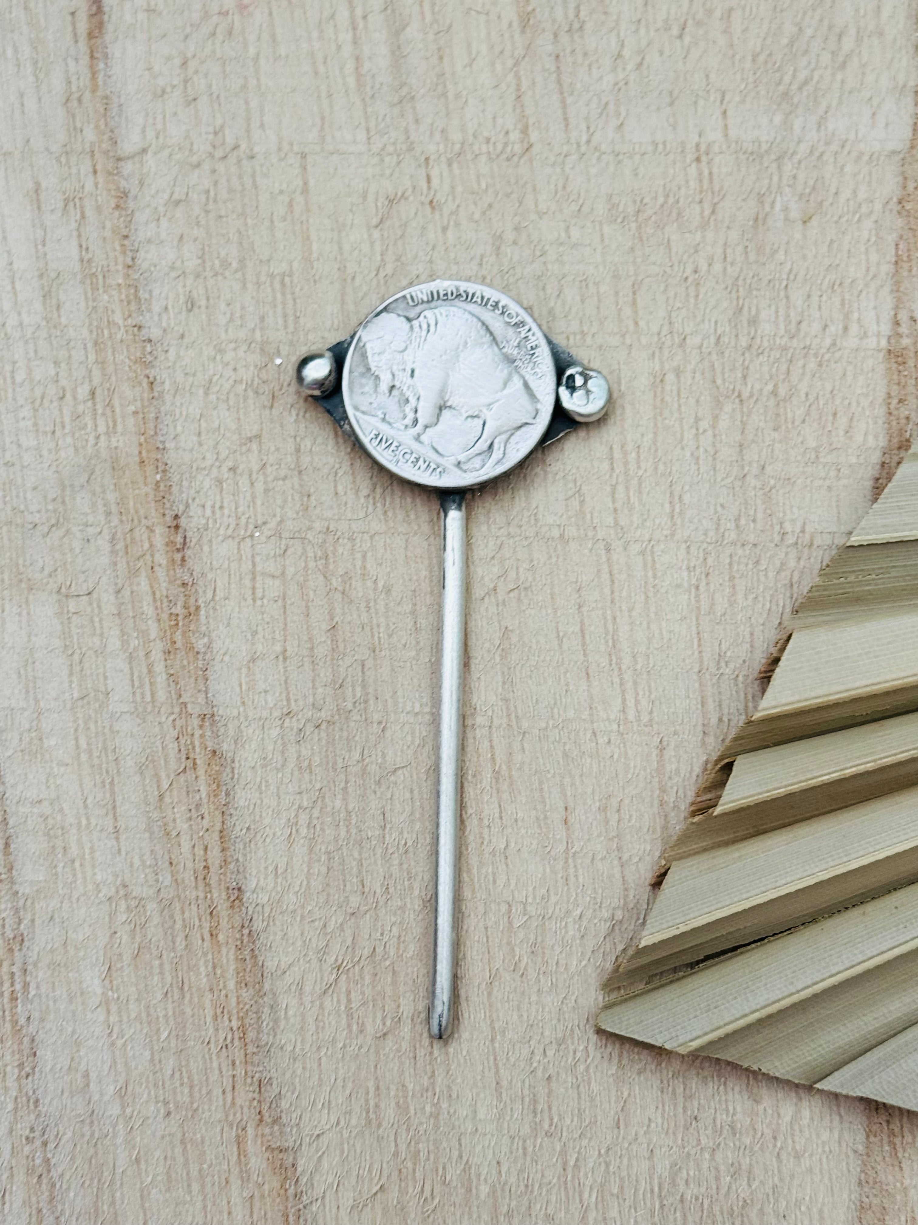 Buffalo Nickel Hat Pins/Toothpicks