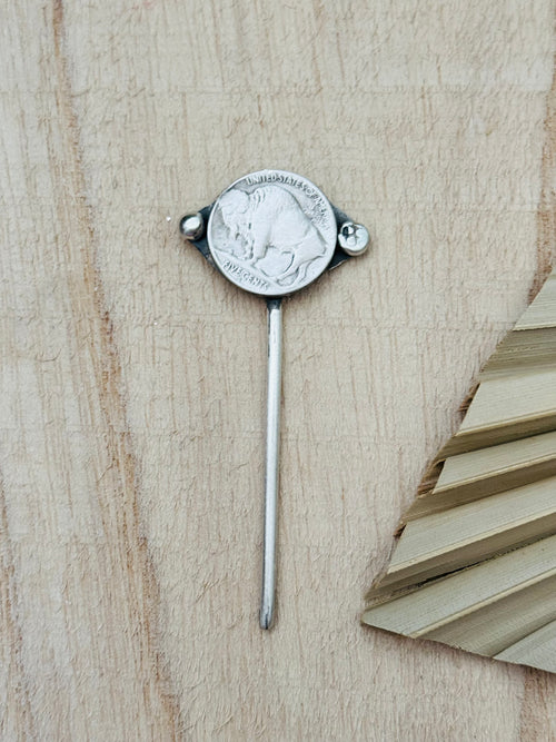 Buffalo Nickel Hat Pins/Toothpicks