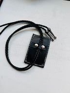 RESELL Double Barrel Leather Bolo