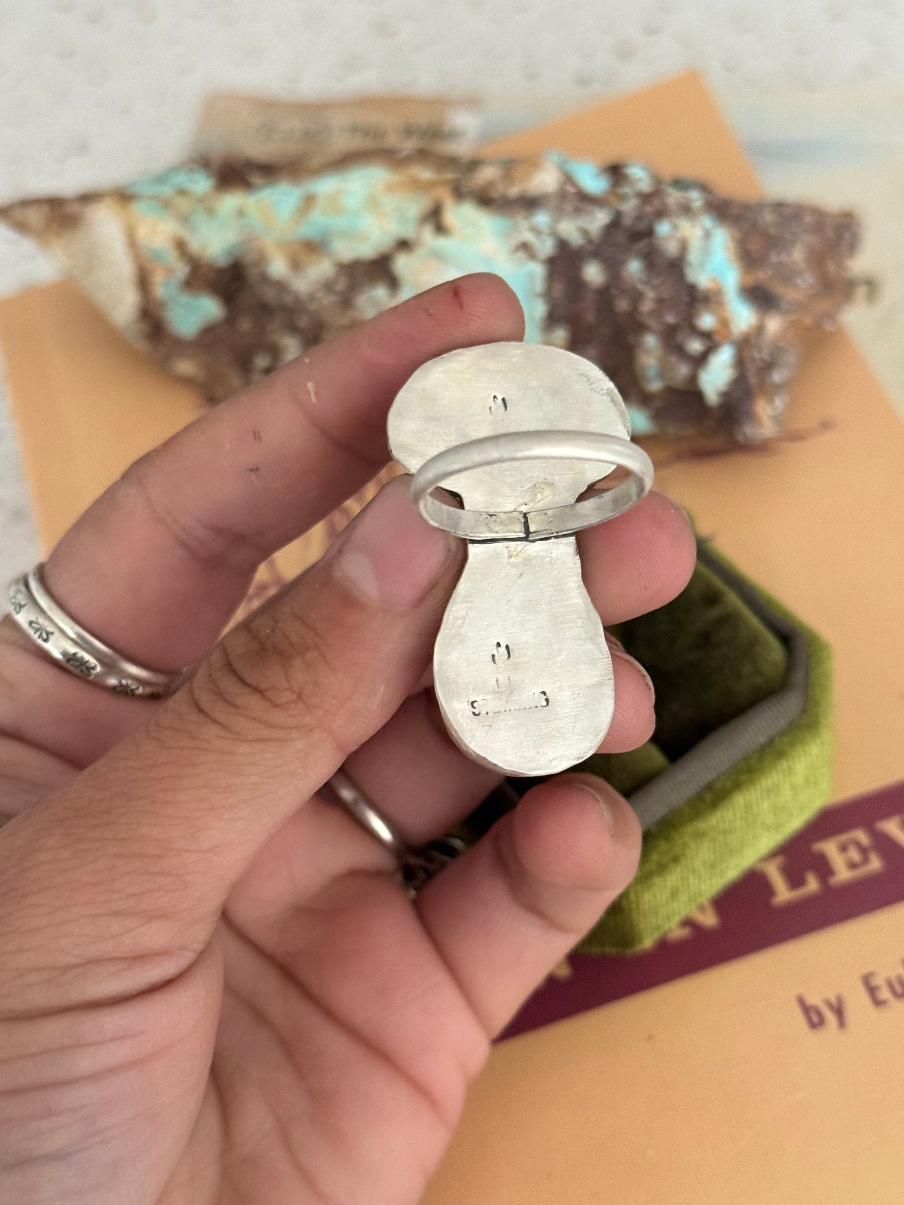 Evans Turquoise Ring Size 9