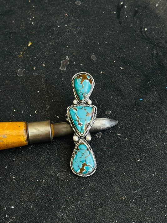 Hubei Turquoise Ring Size 6.5
