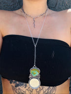 Kingman Turquoise & Bottle Cap Multi-Wear Necklace
Chain 24”