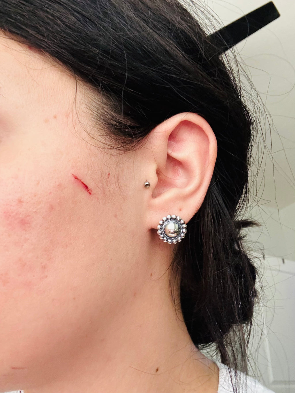 RESELL Navajo Concho Stud Earrings