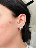 RESELL Navajo Concho Stud Earrings