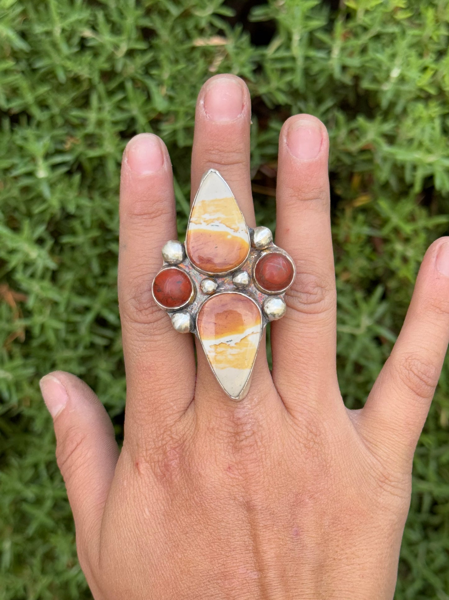Jasper Ring Size 6.75