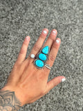 Blue Bird Turquoise Ring Size 7