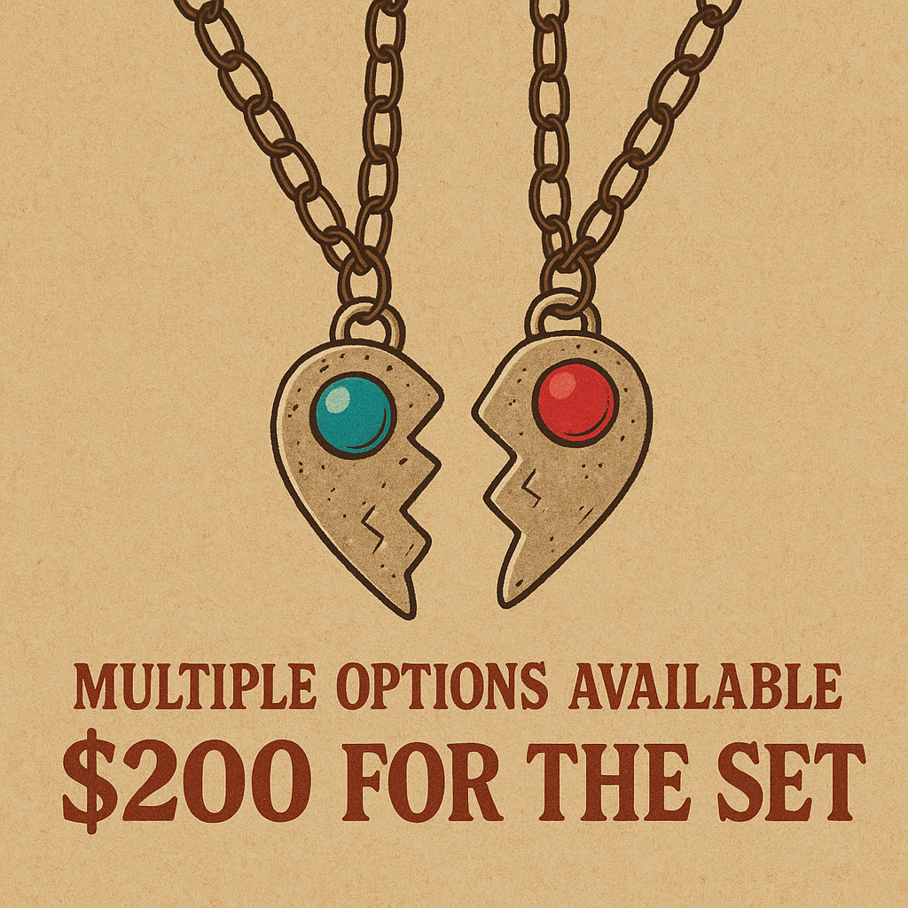 Friendship Heart Necklaces