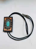 RESELL Double Barrel Leather Bolo