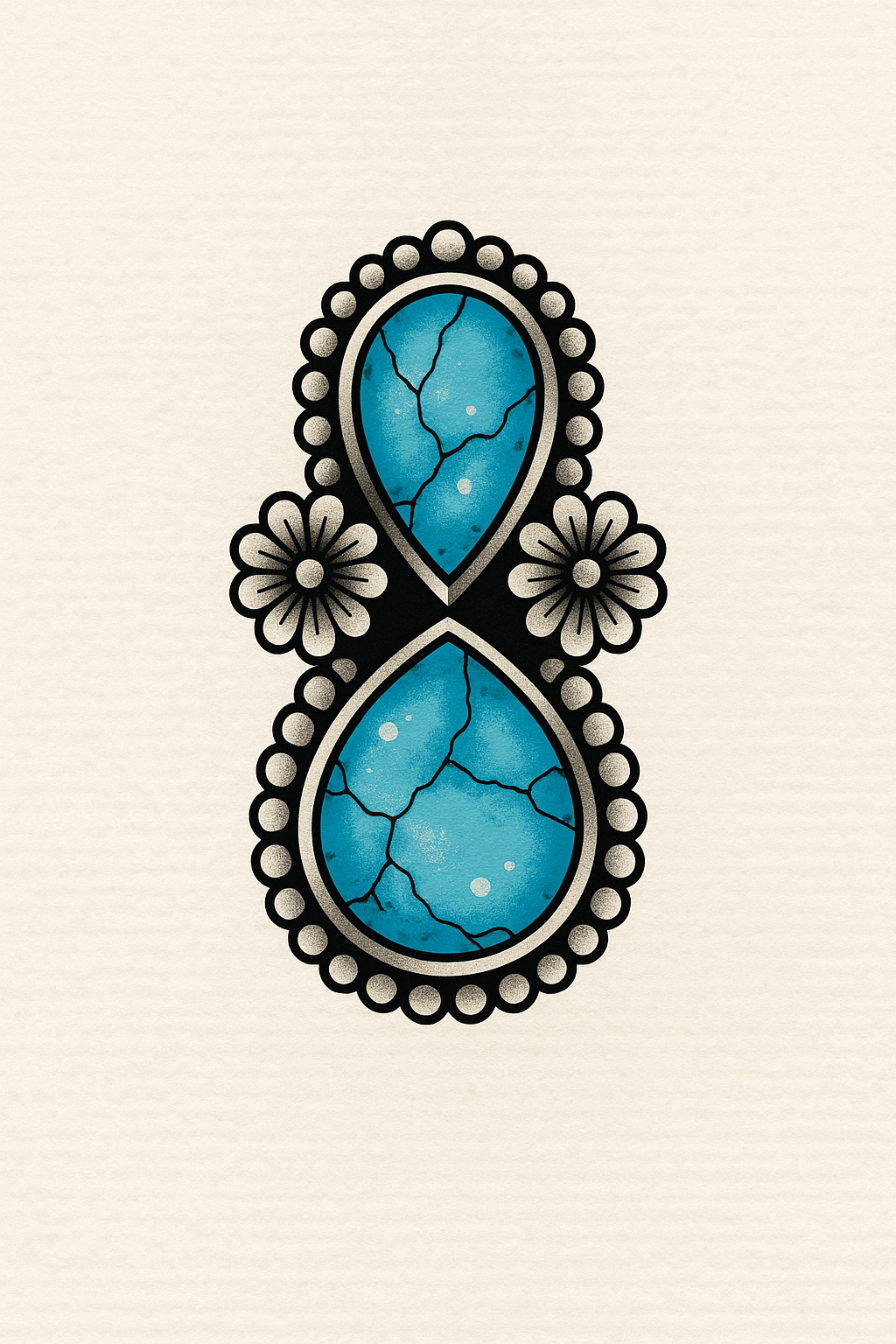 Blue Bird Turquoise Adjustable Ring