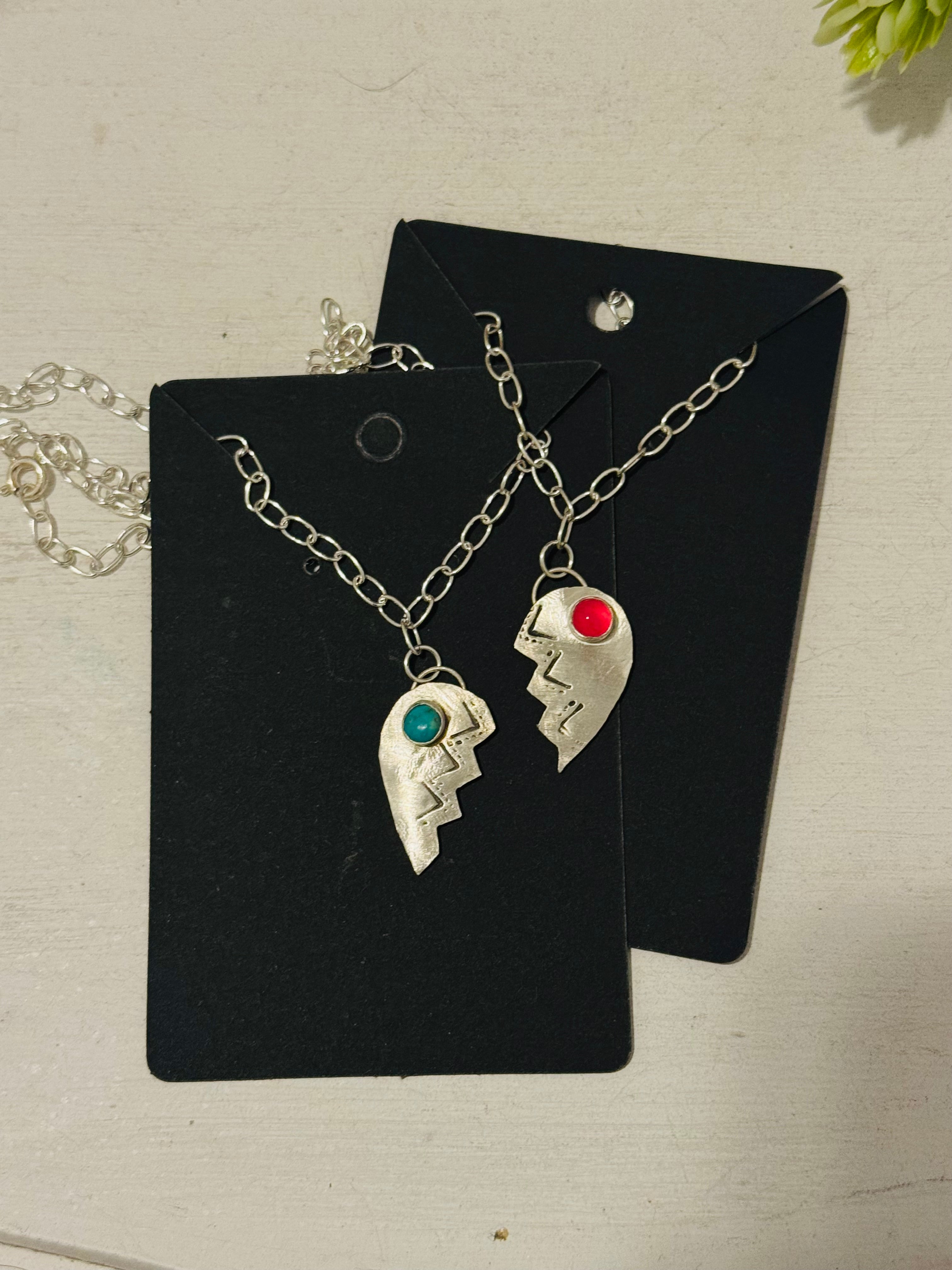 Friendship Heart Necklaces